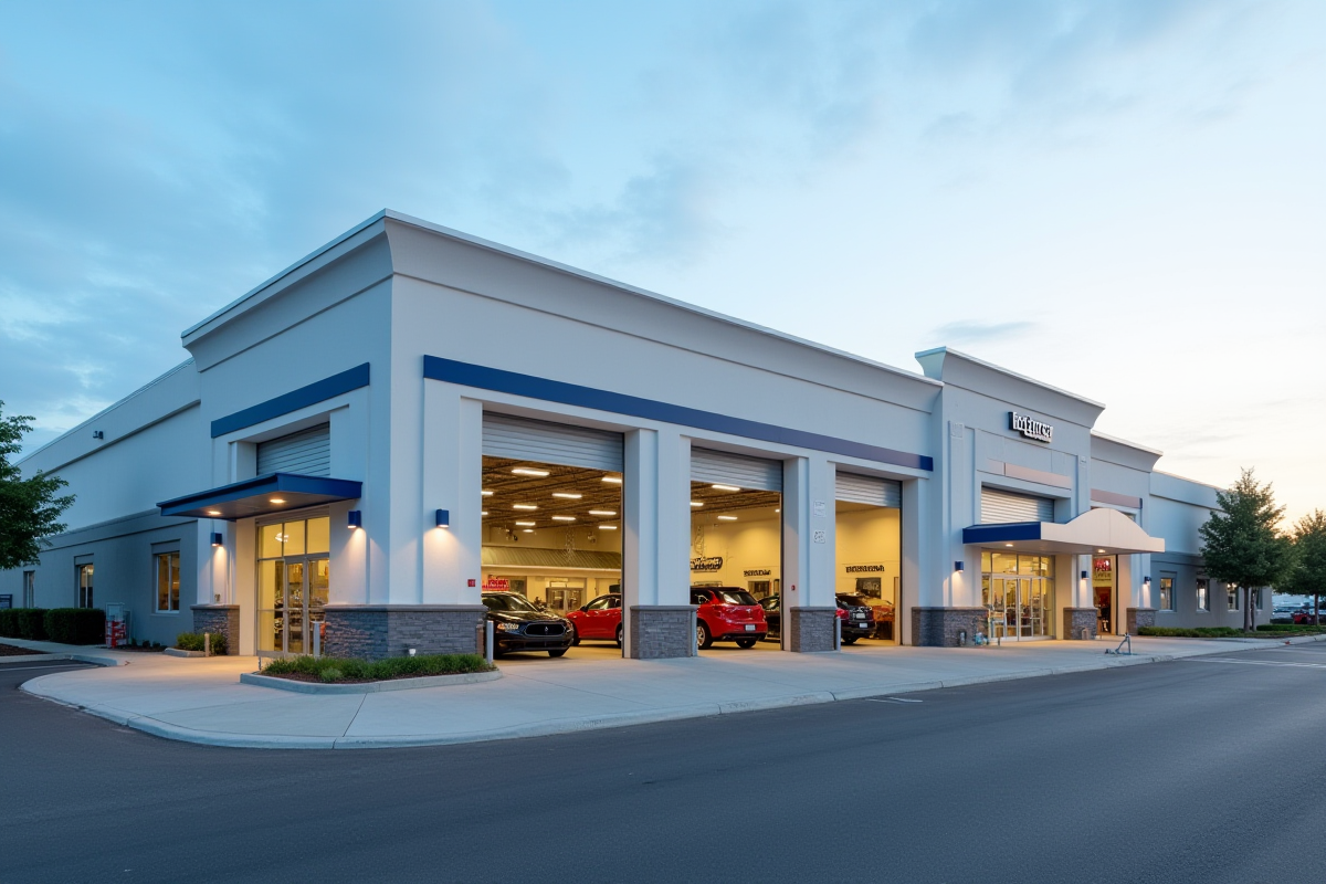 Wejście do warsztatu